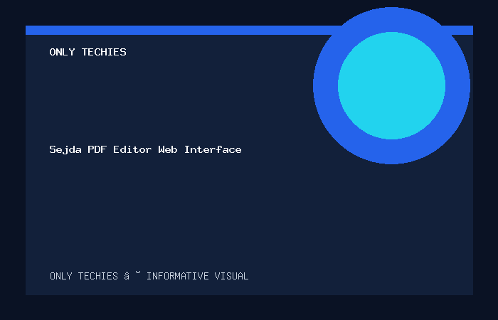 Sejda PDF Editor Web Interface